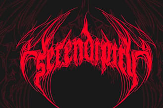 death metal logo, metalcore, deathcore, for band