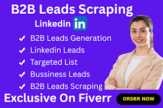 do collect b2b lead generation,leads scraping prospect list