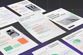 design a business report and prososal
