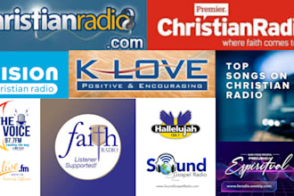 submit and play your christian gospel song on christian radio live