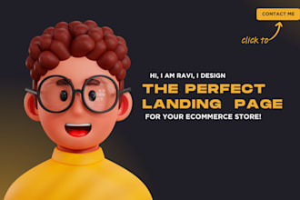 design ecommerce landing page in figma