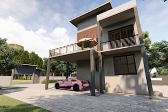 model architecture 2d floor plan by autocad, revit fastest