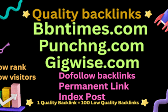 publish your article on gigwise,com  punchng,com bbntimes,com