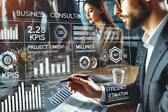 provide expert business consulting for operations, HR, and process optimization
