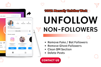 unfollow your instagram followings and remove fake followers