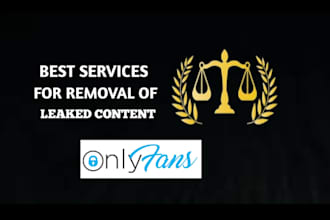 report the leaked onlyfans content under dmca