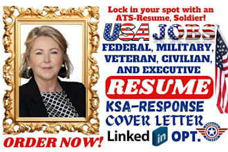 write federal, veteran, military, executive, sales, IT, irs usajobs ats resume