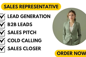 be your sales representative sales closer deal closer telemarketing sales agent