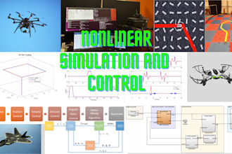 develop nonlinear flight simulators for aircrafts, uavs and drones