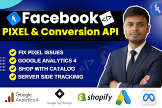 setup facebook pixel capi GTM ga4 server side tracking, fix ios 14 events