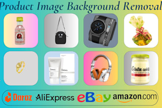 do ecommerce product image editing and background removal