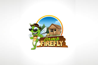 design rebrand awesome summer camp logo