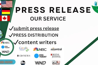 write and distribute crypto press release