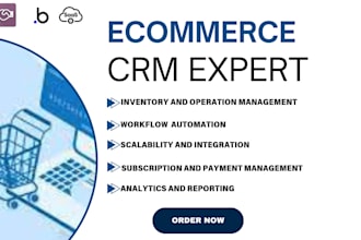 setup ecommerce crm odoo erp bubbleio saas nutshel marketo ontraport sharpspring