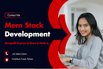 develop a modern mern stack web app with full authentication