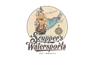 design unique scupper water sports logo