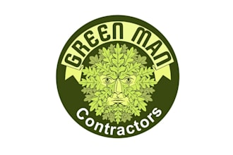 make captivating modernized green thumb logo