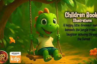 design children book illustration and children storybook