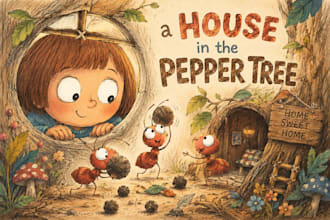 design children book illustration and children storybook
