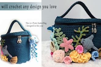 crochet customized designs for you