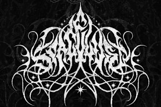 design heavy metal or extreme metal logo for your band