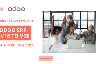 migrate your odoo erp from v16 to v18 with zero data loss