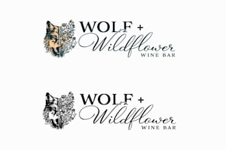 design trendy wine bar appeal men women logo
