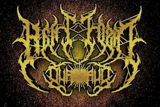 design metal or gothic logo in 24 hours