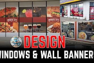 design banners, billboard, rollup banners within 4 hours