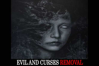 remove curses,evil eye, third party, negativity and bad magic