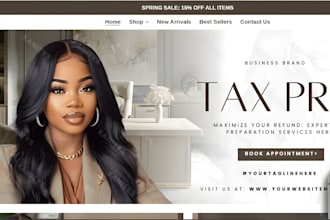 design tax preparation website bookkeeping website finance website tax website