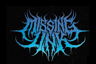make chrome death metal logo