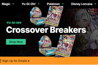 design trading card shopify store pokemon game card store yugiho card website