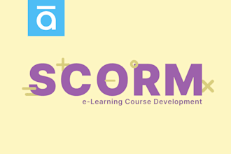 design a scorm compliant elearning course in articulate storyline