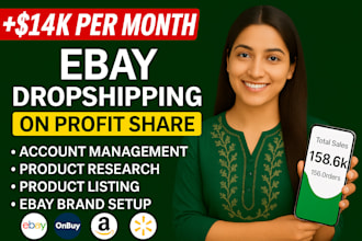 do ebay dropshipping on profit share