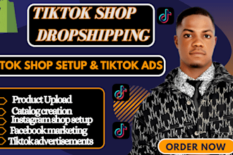 setup, manage tiktok shop, tiktok shop ads, tiktok dropshipping