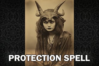 cast an unbreacable evil energie protection spell permanent