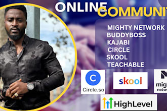 setup mighty networks, circle, tribe, buddyboss, skool, skool community