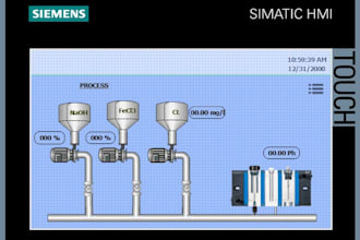 do plc programming, hmi and scada designing on siemens, rockwell and other oems