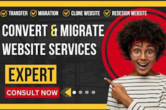 clone website transfer wix to wordpress website migrate squarespace website edit
