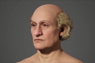 model 3d animaze avatar,fix shapekeys,arkit, avatar facial rig,facial expression