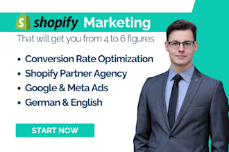 be your shopify partner for design and marketing