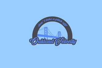 make structured youth baseball team logo