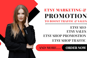 do etsy shop promotion to boost etsy traffic, etsy SEO, etsy marketing