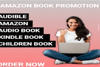 amazon acx, , promote kindle book ,audiobook ,audible, children book