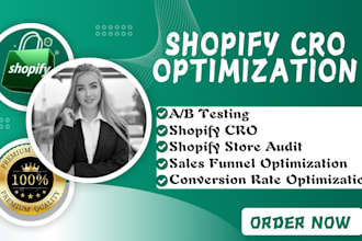 do conversion rate optimization, shopify cro, shopify store audit