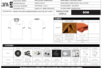 create factory ready fashion teck packs