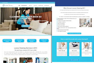 cleaning service website commercial cleaning website cleaning company website