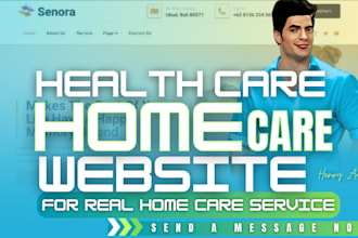 design medical wordpress home care website dental therapy home care website