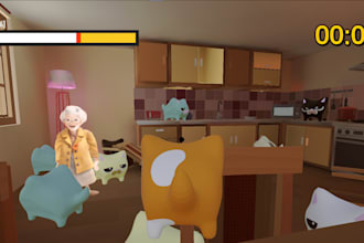 create simple 3d game in unity